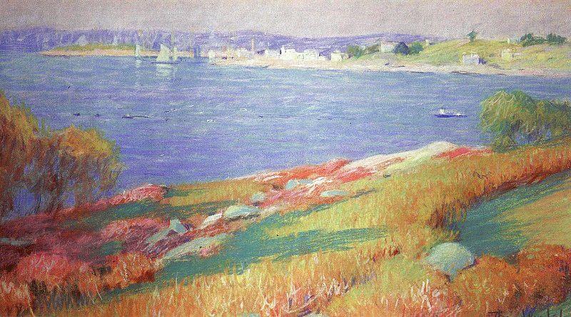 Wendel, Theodore Gloucester Harbor France oil painting art